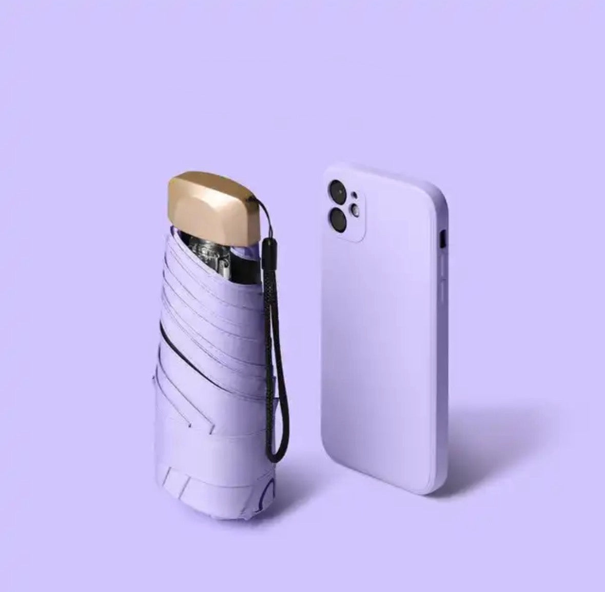 BowLift | Compact Mini Umbrella – Portable Rain and Sun Protector for On the Go