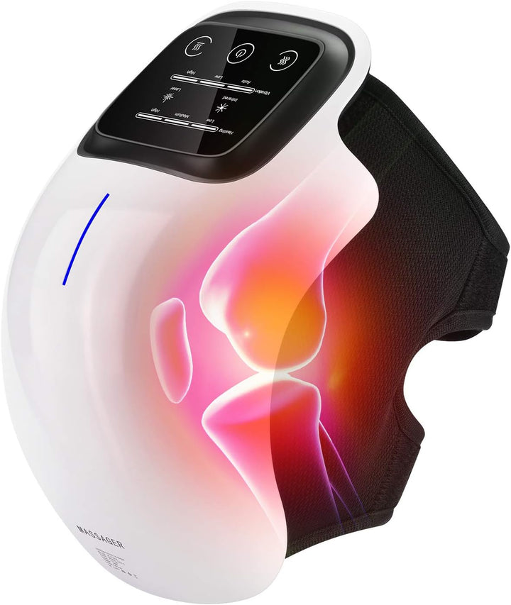 BowLift | WarmFit Knee Massager with Infrared and Vibration – Wireless and Rechargeable