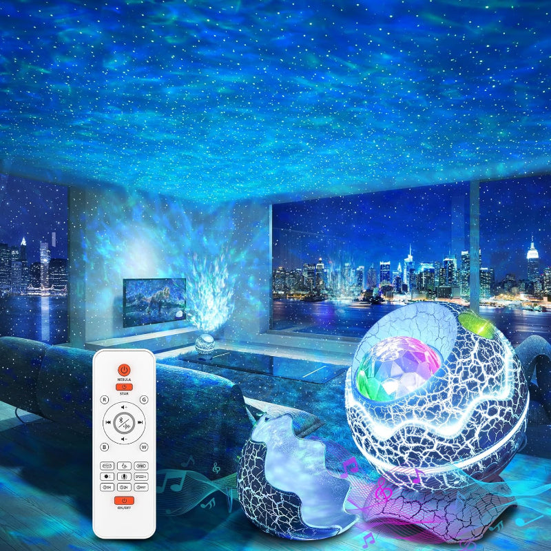 BowLift | 4-in-1 Star and Galaxy Projector with Bluetooth Speaker
