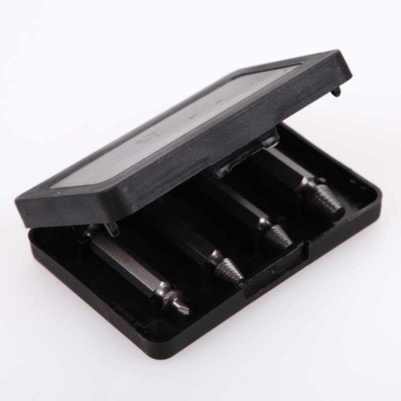BowLift | Damaged Stripped Screw Extractor 4Pcs/set Double Side Drill Bits