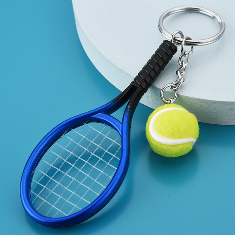 BowLift | Mini tennis racket keychain