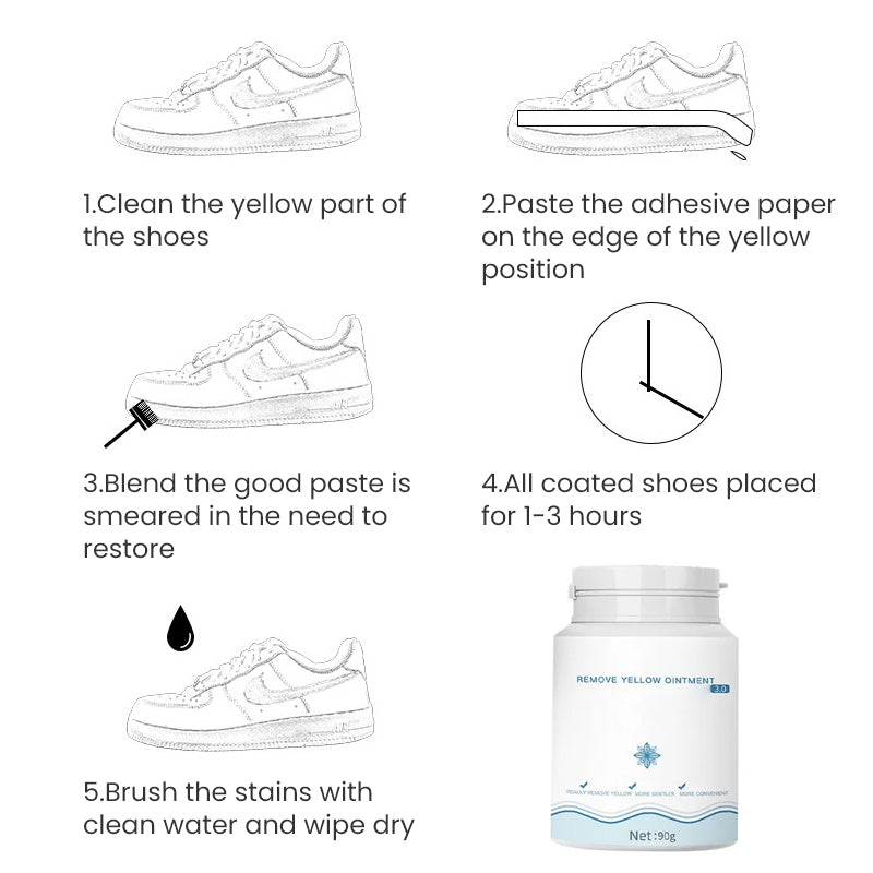 Shoes Whitening Cleansing Gel | Bowlift
