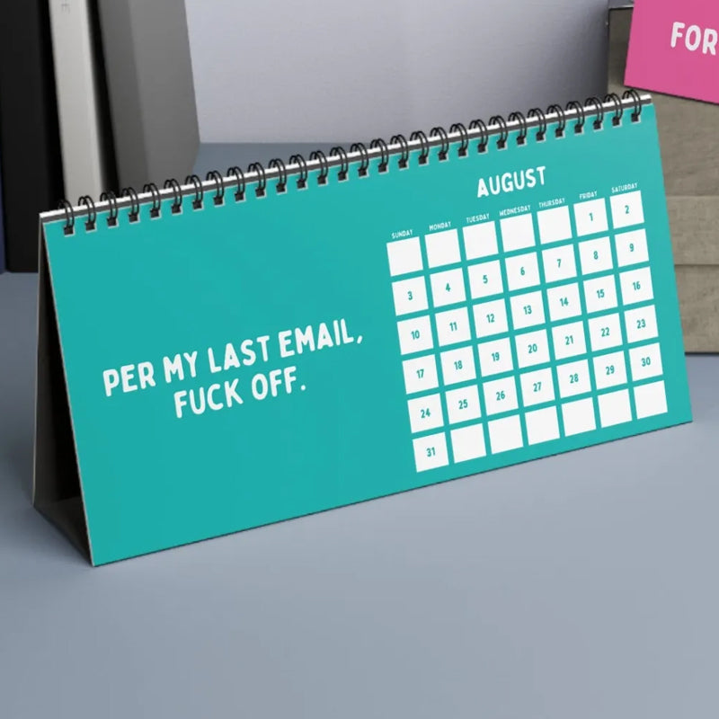 BowLift | Funny 2025 sarcastic calendar