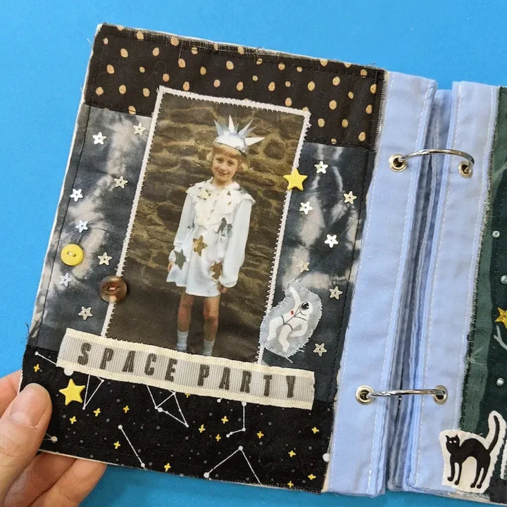 BowLift | White Fabric Sketchbook