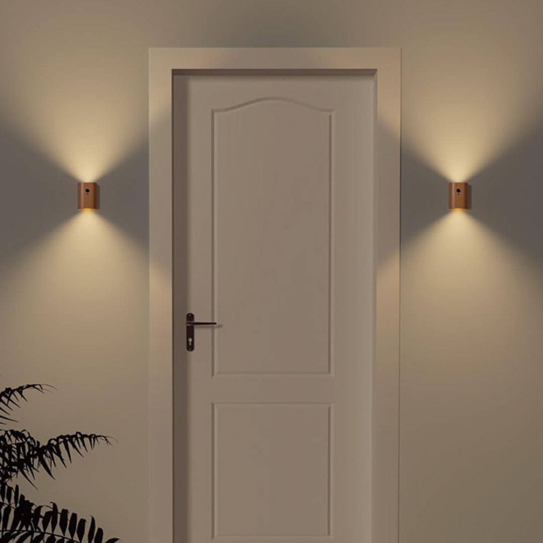 BowLift | Rechargeable LED Wall Light with Motion Sensor – Warm White