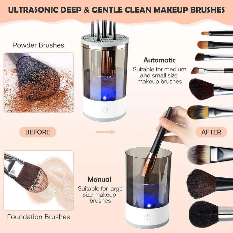 BowLift | Ultimate electric makeup brush cleaner