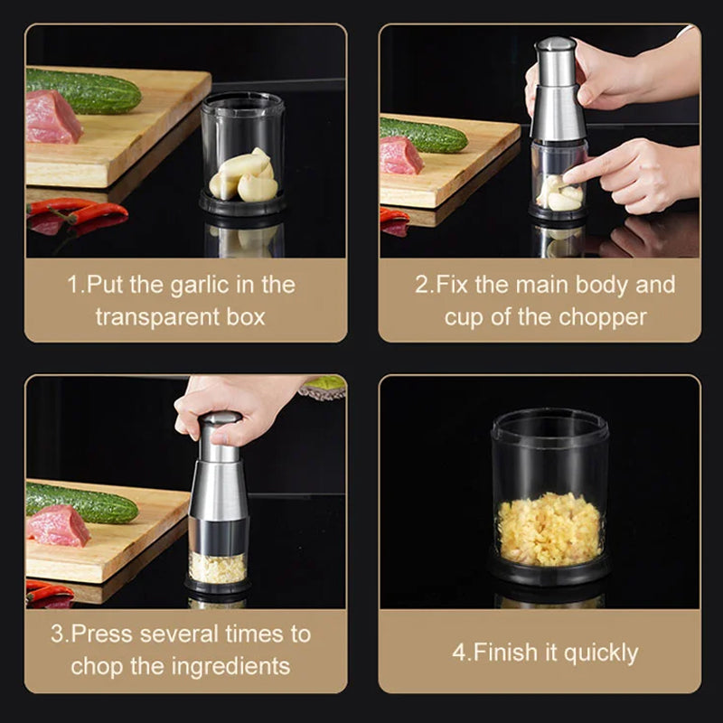 BowLift | Manual Pressed Garlic Chopper