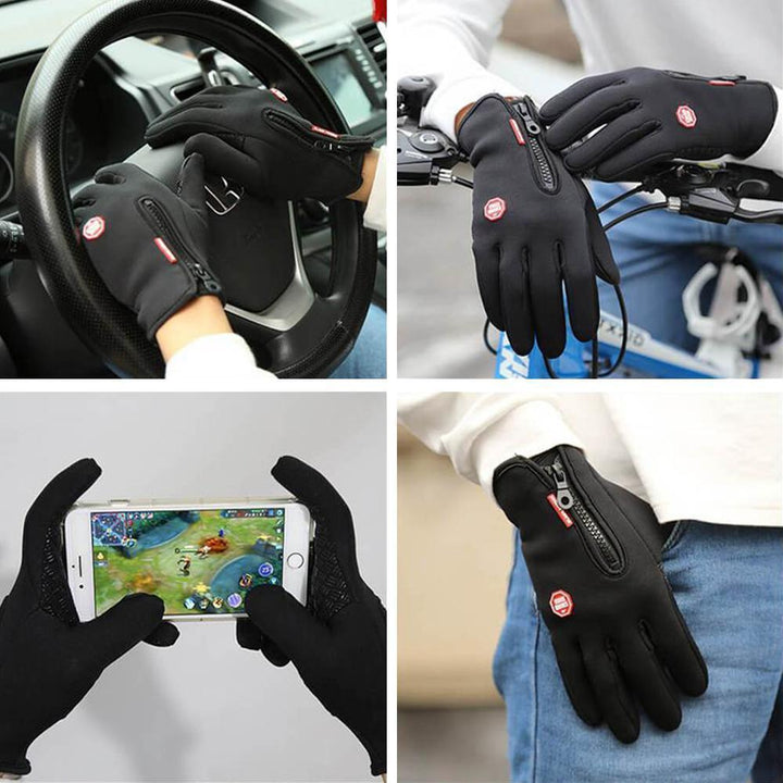 BowLift | Premium warm windproof waterproof touchscreen gloves unisex