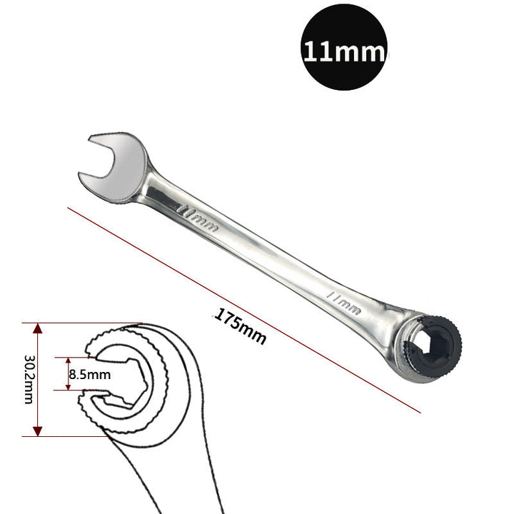 Ratcheting wrench | Bowlift