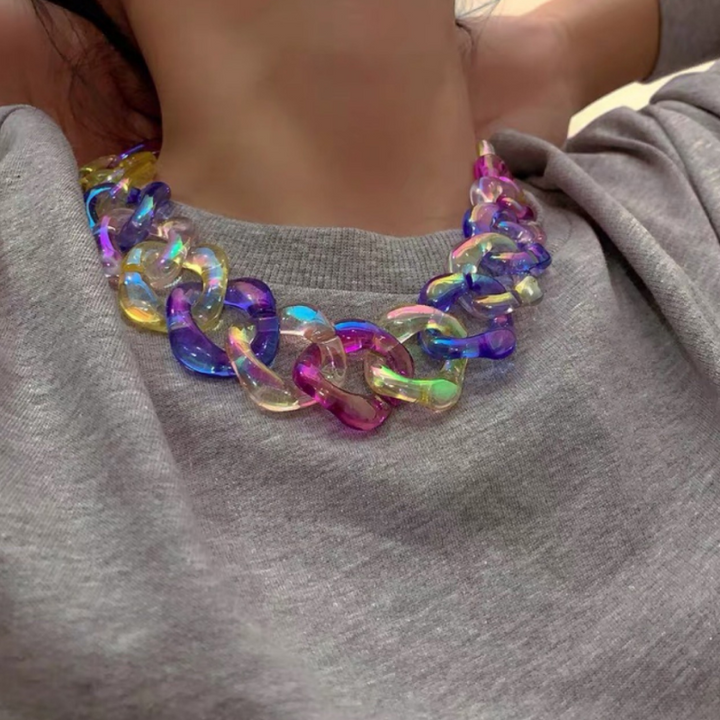 BowLift | Temperament Exaggerated Candy Color Necklace