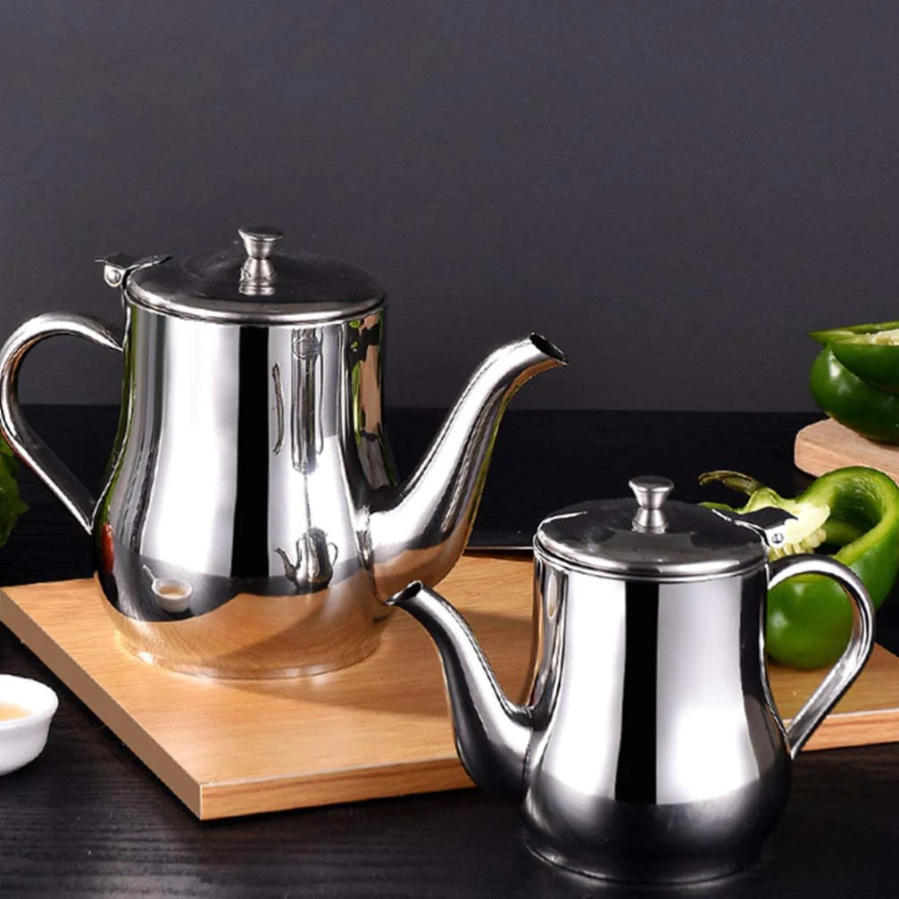 BowLift | Oil filter jug in stainless steel
