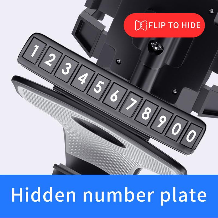 BowLift | Dashboard Phone Holder with Number Plate