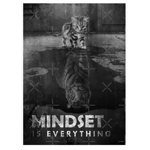 Motivational Wall Art With Animal Reflection Theme | Bowlift