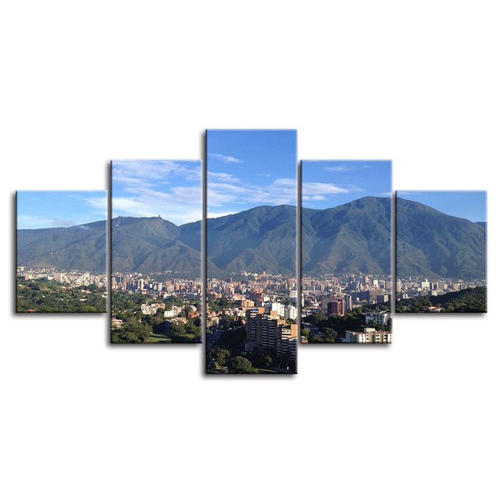 City Scenery-Canvas Wall Art Painting | Bowlift
