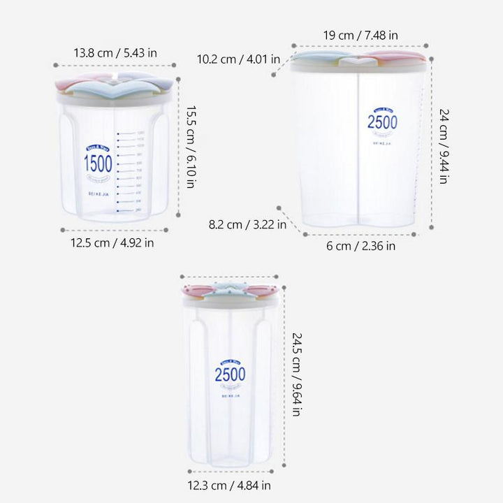 Transparent Sealed Food Storage Box | Bowlift