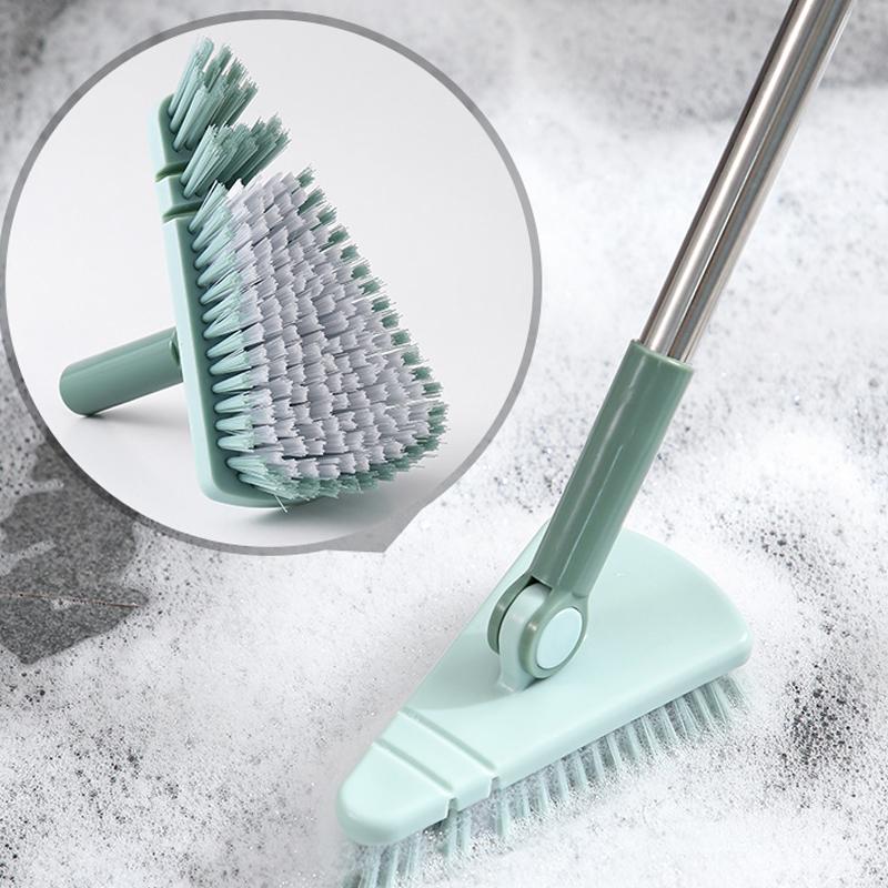 Long Handle Rotatable Floor Scrub Brush | Bowlift