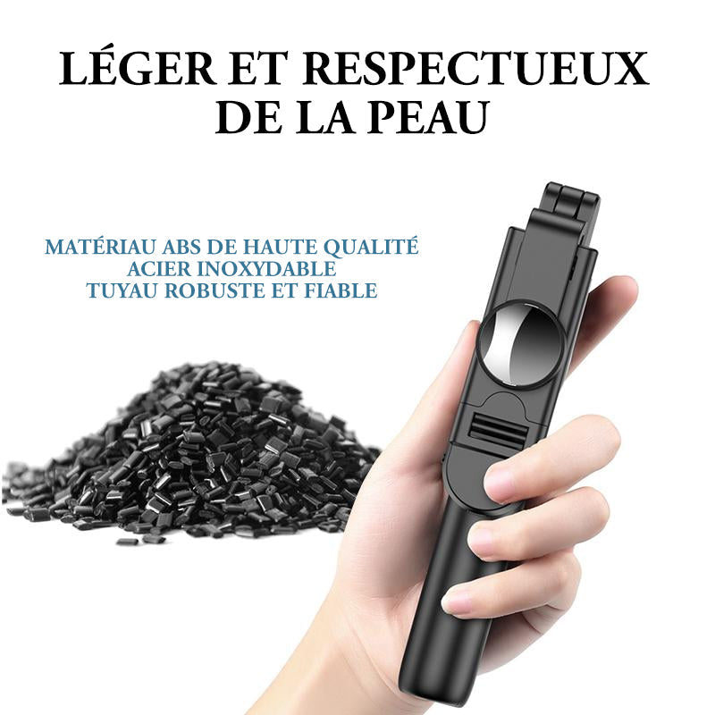 Tripod for selfie stick with Bluetooth remote control | Bowlift