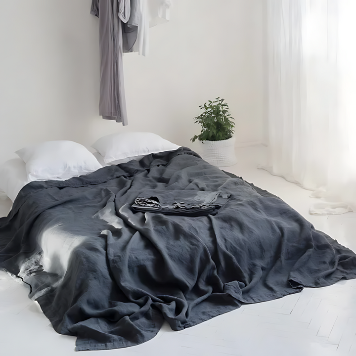 BowLift | Classic Linen Bed Sheet