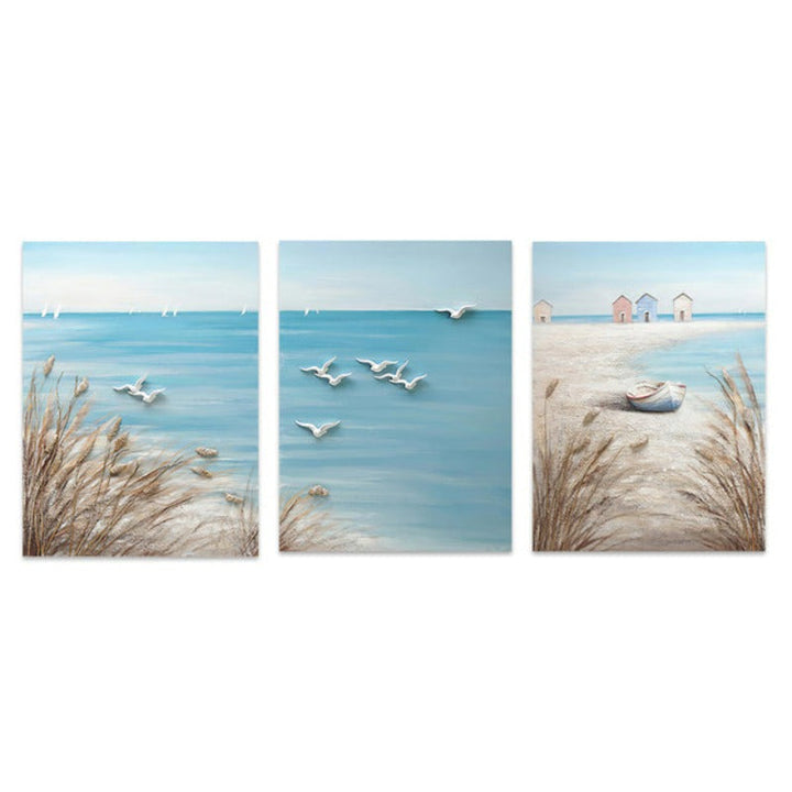 Scandinavian Nature Landscape Canvas Painting | Bowlift