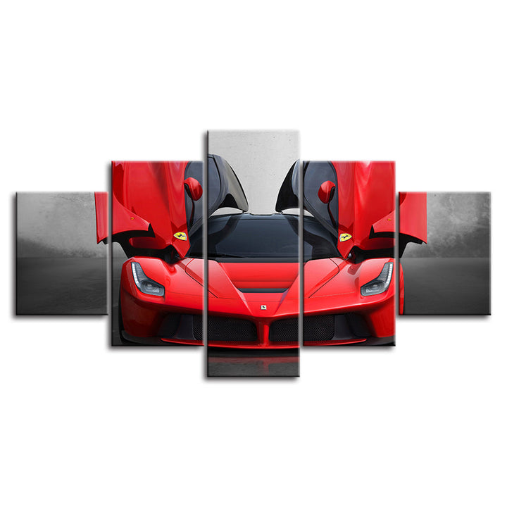 Luxury Ferrari Car - Canvas Wall Art Painting | Bowlift
