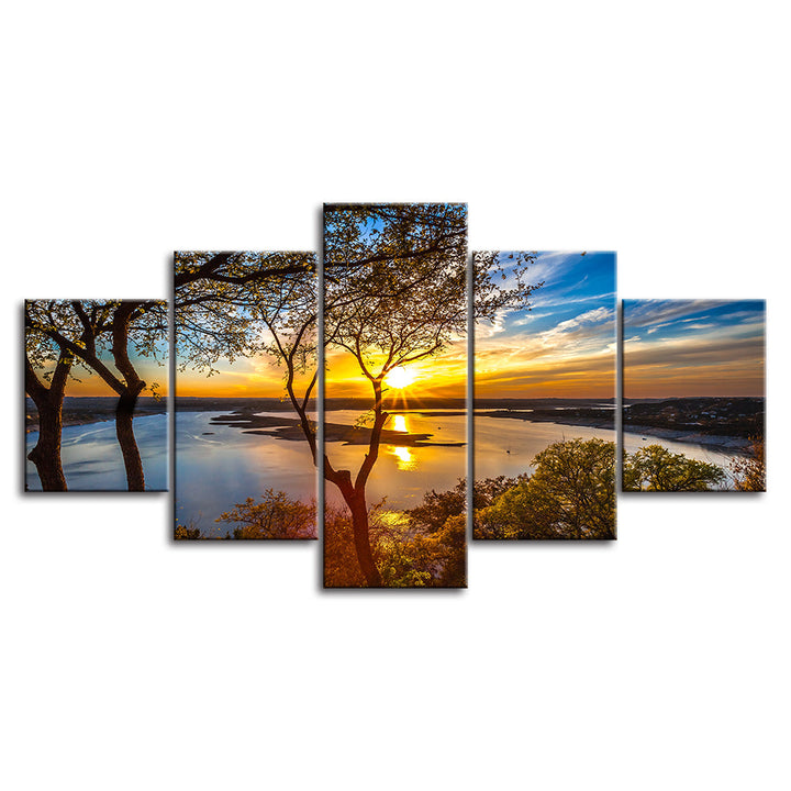 Calming Nature - Canvas Wall Art Painting | Bowlift