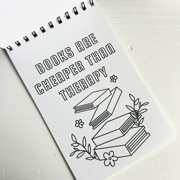 BowLift | Booklover Coloring Book