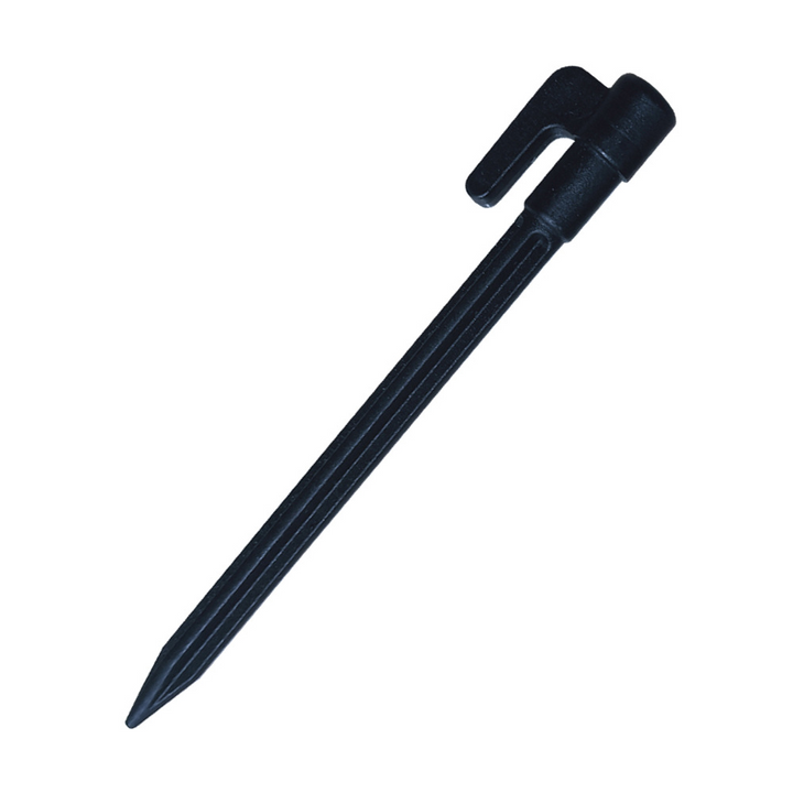 BowLift | Plastic Tent Stakes with Hooks – Camping Tent Pegs for Tarps and Canopies