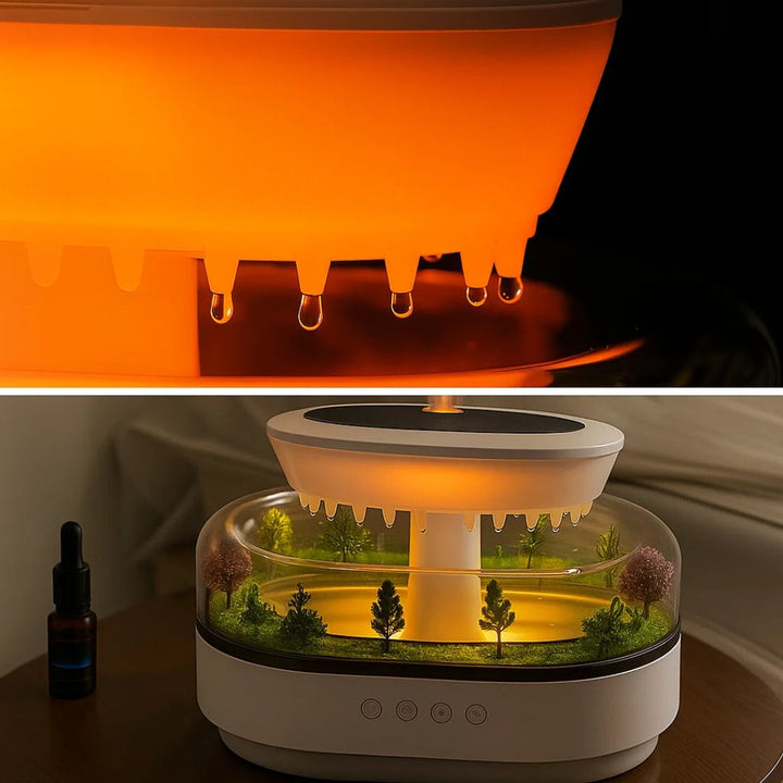 Dry-Air Relief – Quiet LED Night Light – Soothe Skin & Breathing – Calm Relaxing Sleep for Home & Bedroom Bowlift
