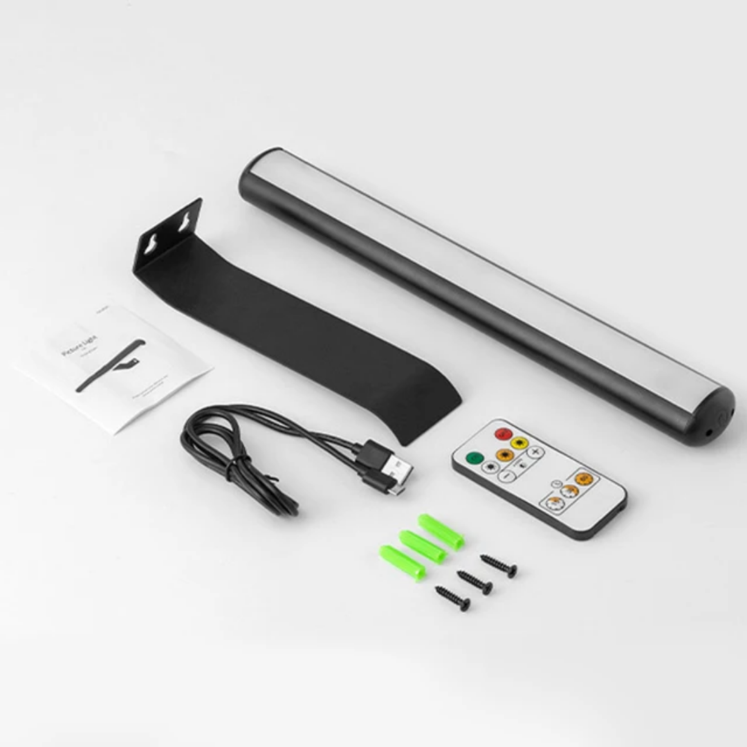 BowLift | Modern Wall Photo Lamp with Adjustable Lighting