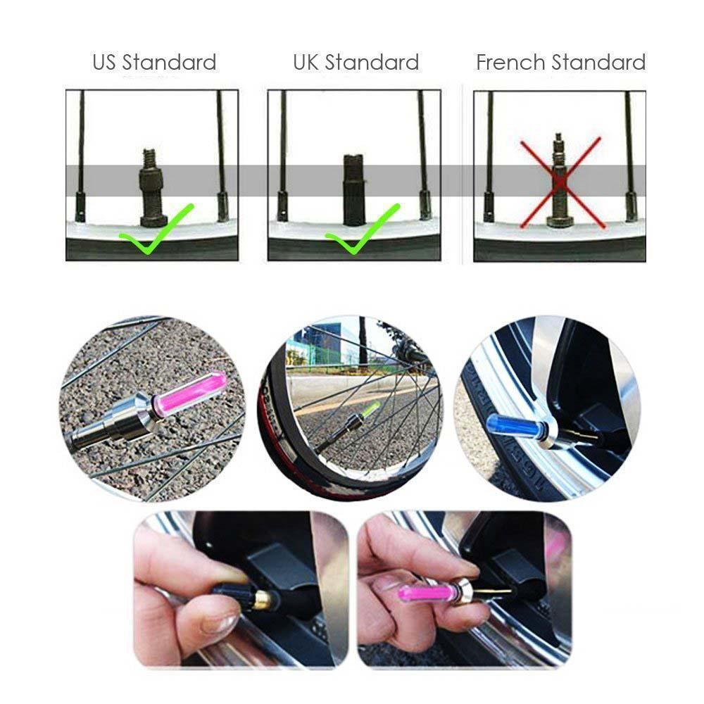 BowLift | Premium LED Valve Caps for Wheels (2 pcs)