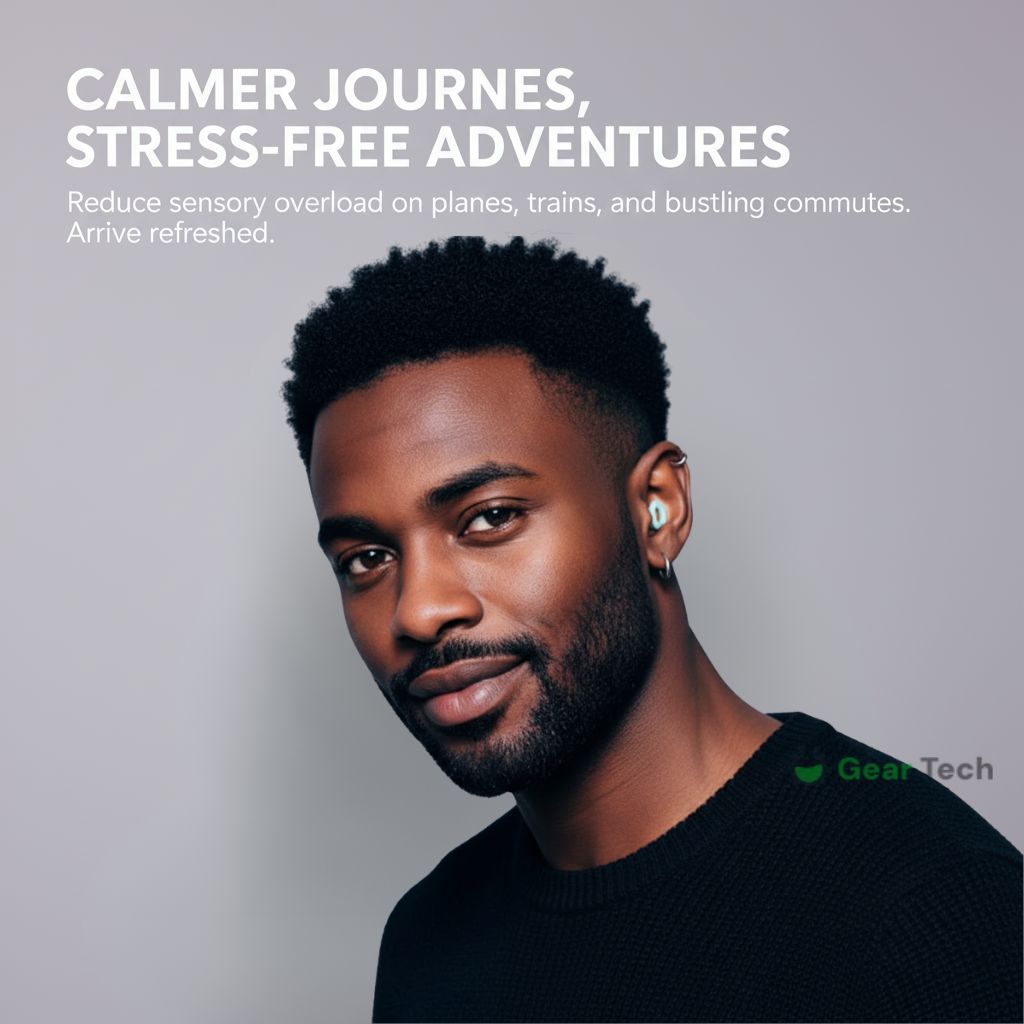 BowLift | AuraCalm™ Harmony | Reusable Noise Cancelling Earplugs for Sleeping, Focus and Noise Sensitivity