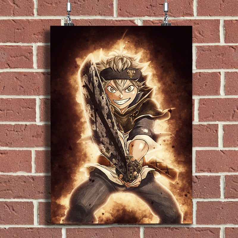 Anime Fighter - Canvas Wall Art Painting | Bowlift
