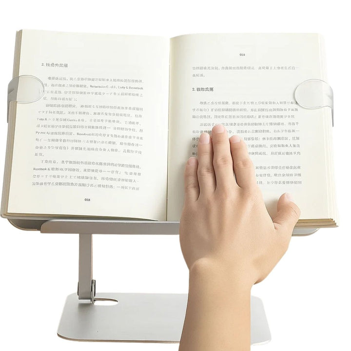ReadEase | Adjustable Reading Stand – Ergonomic Neck-Relief – Foldable Compact Design – For Home, Office & Desk Comfort Bowlift