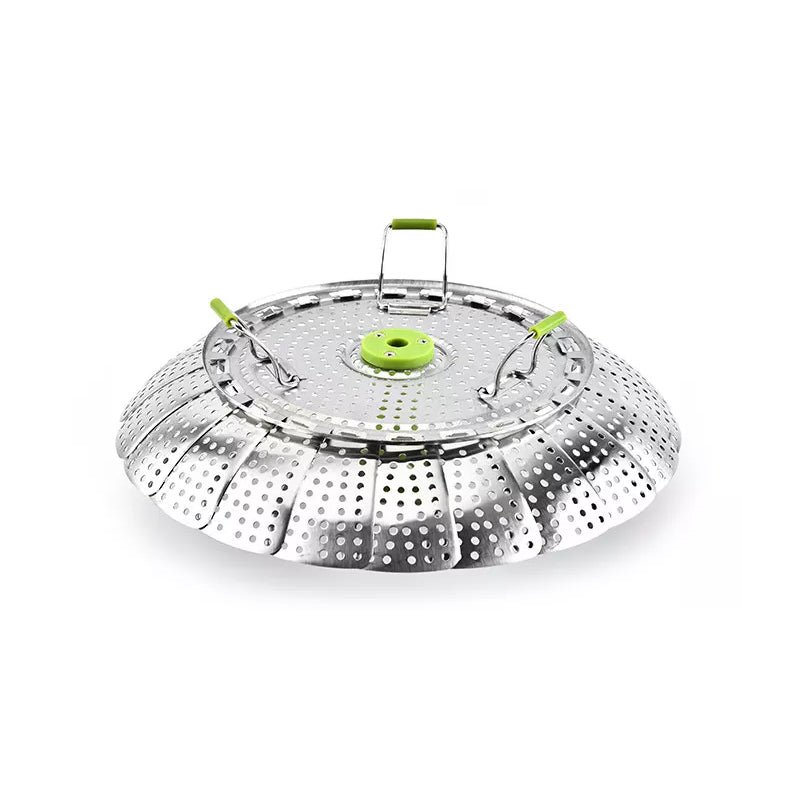 Flower-shaped Steel Folding Steamer | Bowlift