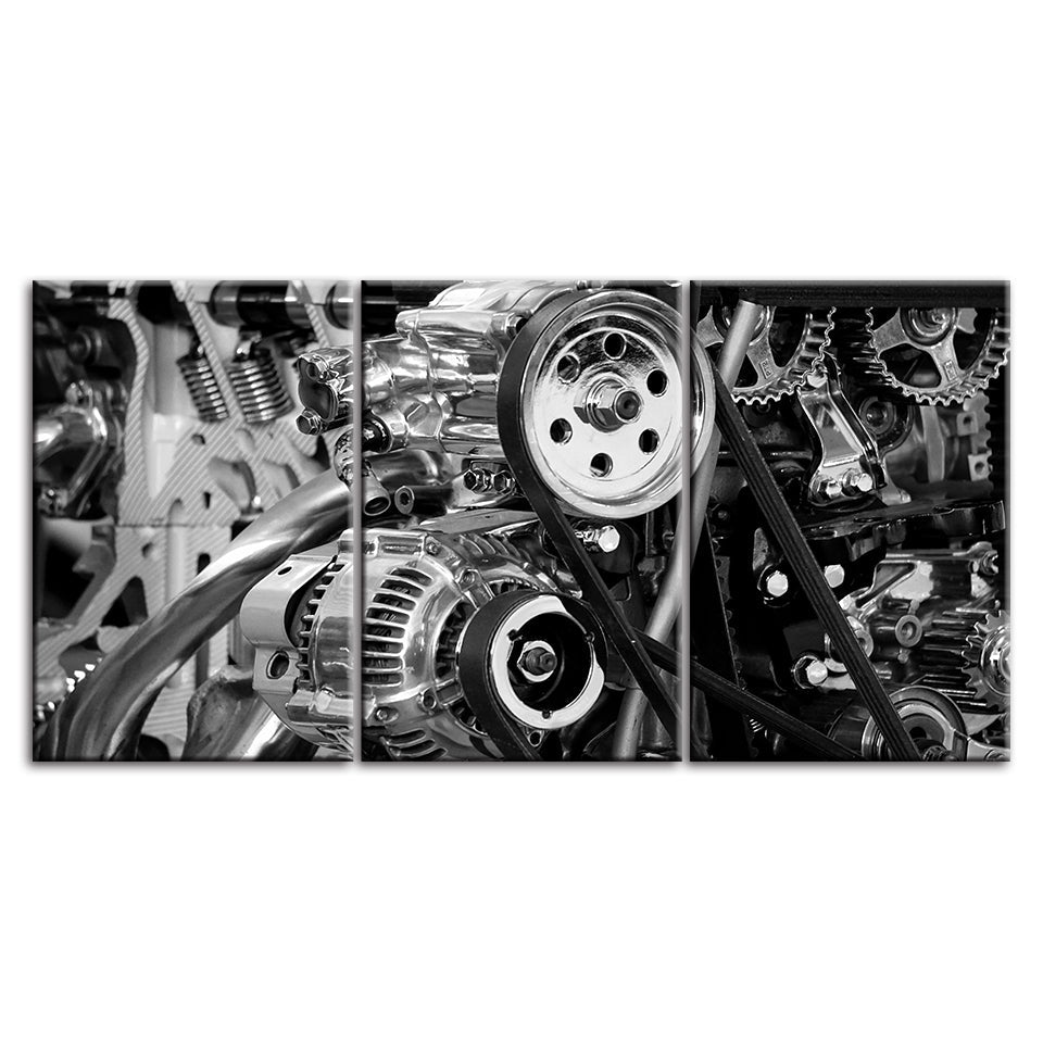 Mechanic Views - Canvas Wall Art Painting | Bowlift