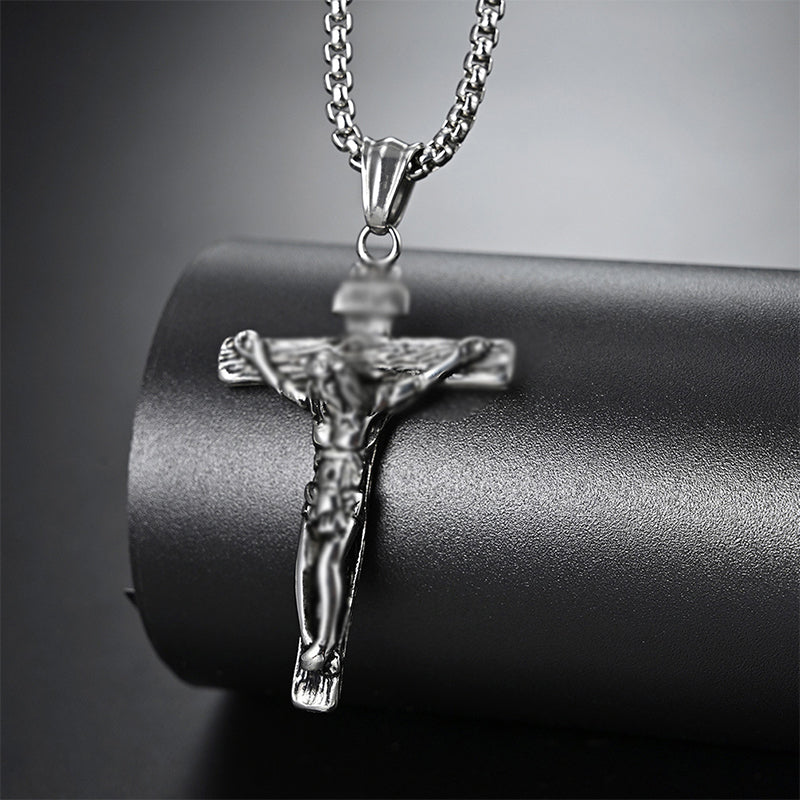 BowLift | Titanium Steel Cross Pendant Necklace