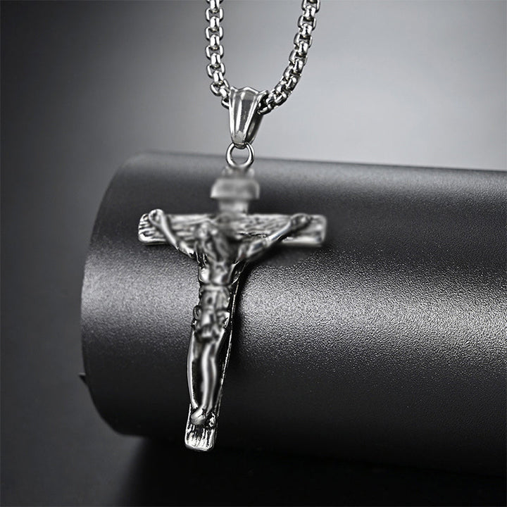 BowLift | Titanium Steel Cross Pendant Necklace