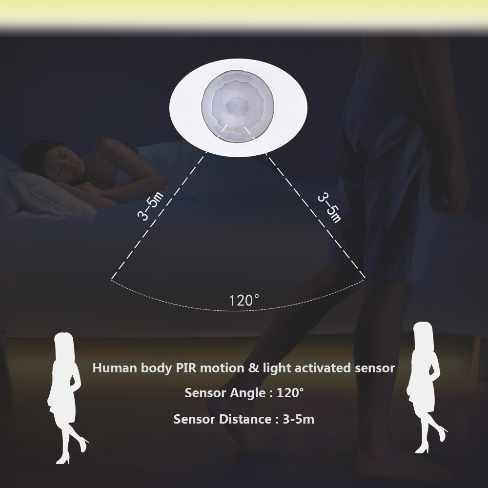 BowLift | LED light strip with remote control – 2 meters flexible strip for decorative lighting in cabinets and shelves