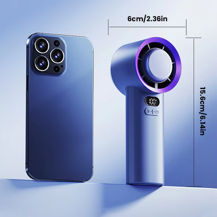 Handheld Mini Fan – Instant Cooling in Seconds Bowlift