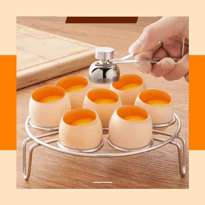 Stainless Steel Perfect Egg Shell Opener | Bowlift