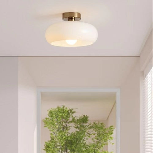LED Persimmon Pendant Light - Minimalist Rodless/Stemless Design