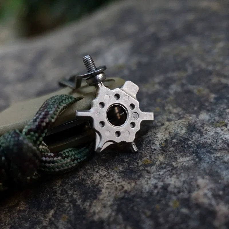 BowLift | Cool 4-in-1 Pry Tool & 6-in-1 Screwdriver Titanium Bead Chain