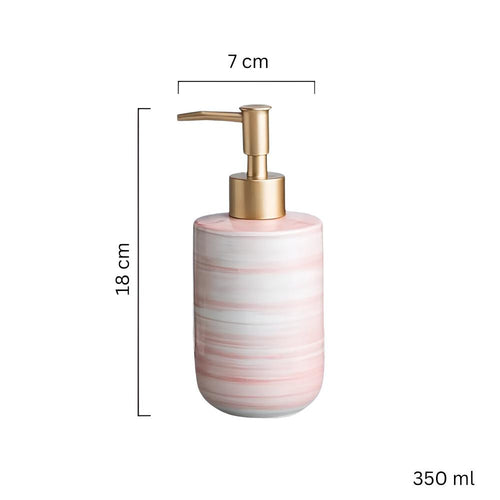BowLift | Marble Ceramic Soap Dispenser