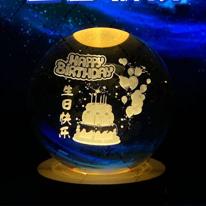 BowLift | Glowing Moon Crystal Ball