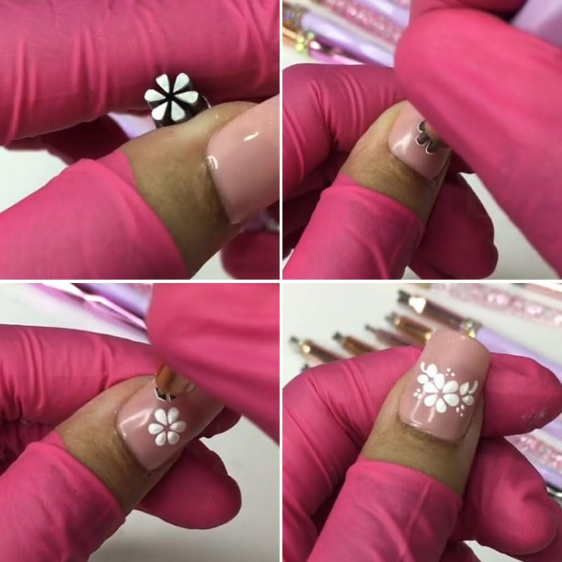 BowLift | 6 pcs DIY Nail Stamp Pen Set