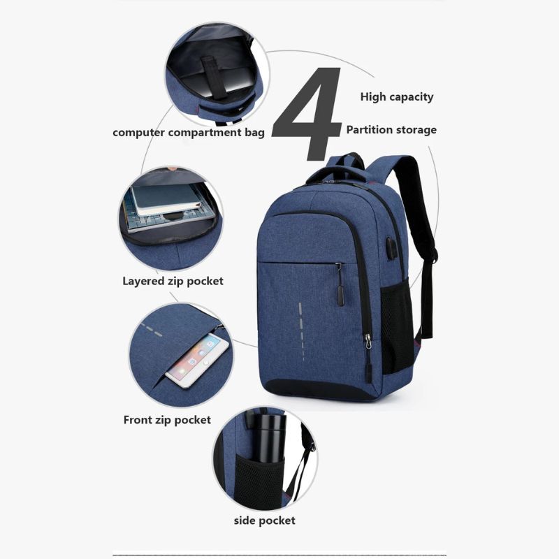 RAYMOND | Men's Waterproof Backpack Ultra Lightweight Backpack Bowlift