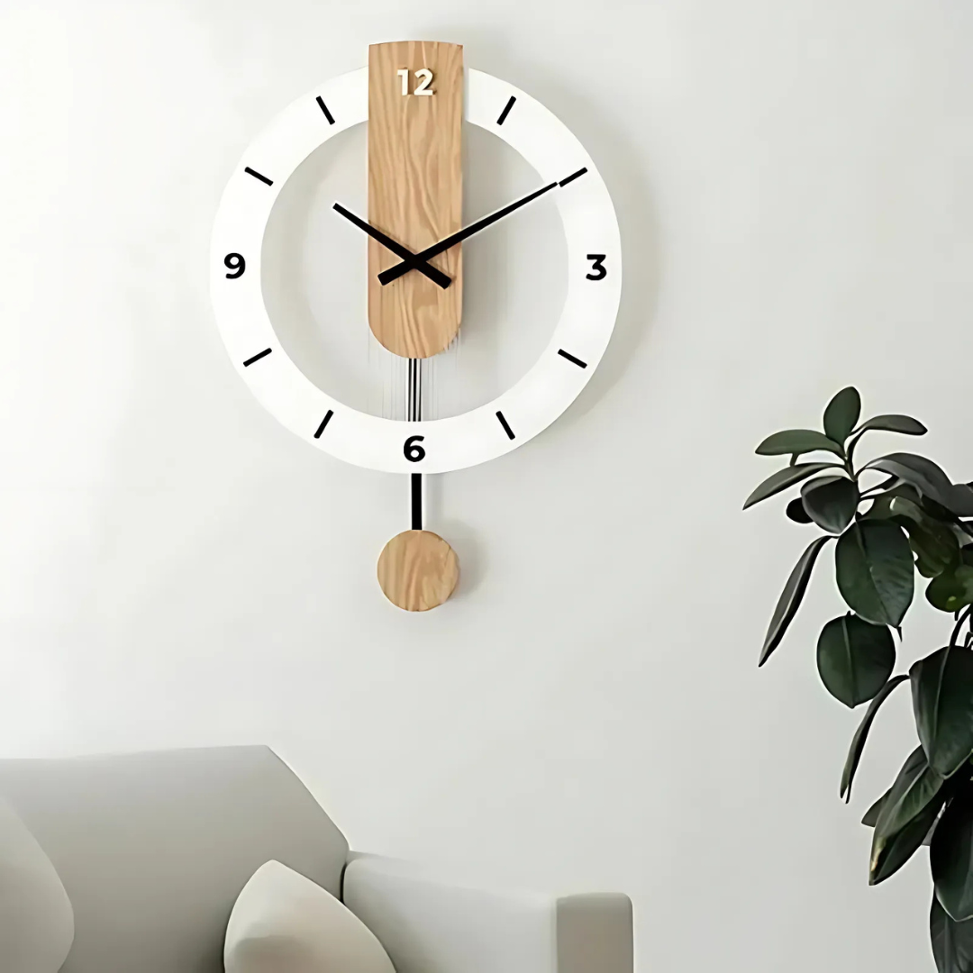 BowLift | Elegant Large Clock for Living Room