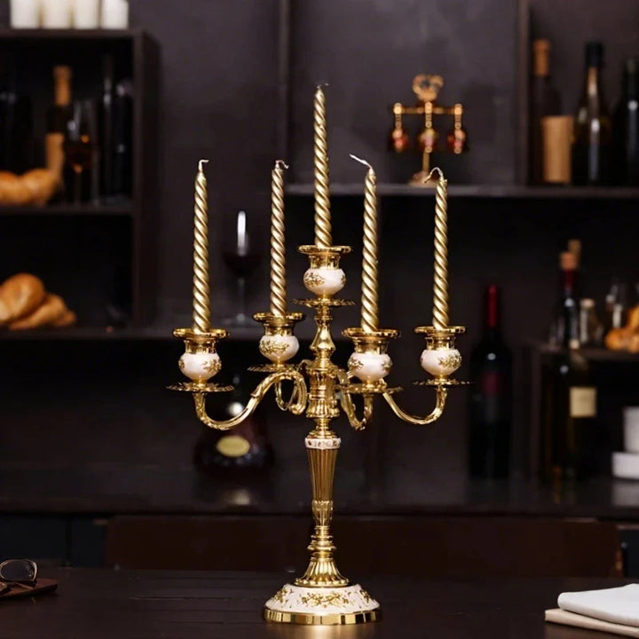 BowLift | GildedNocturne Candelabra