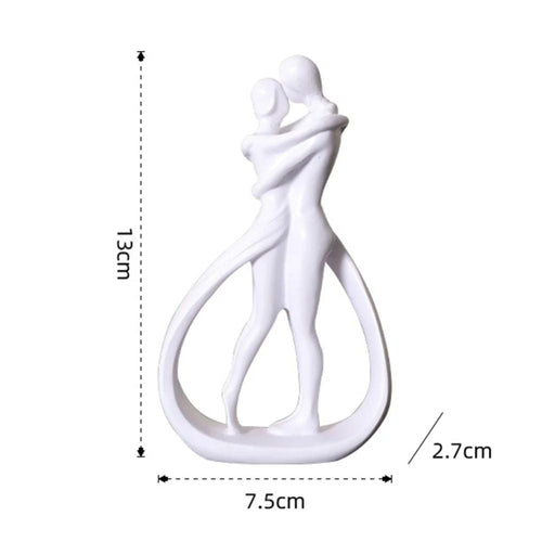 BowLift | Embrace Resin Couple Sculpture