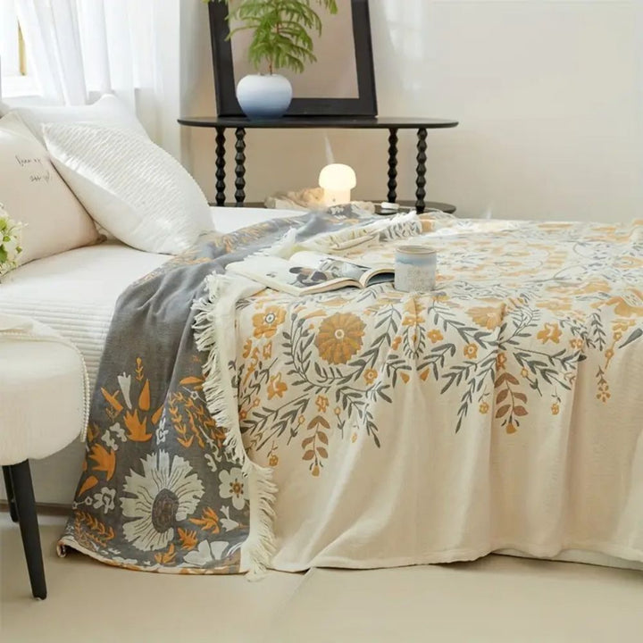 BowLift | Versailles-Inspired Reversible Floral Blanket